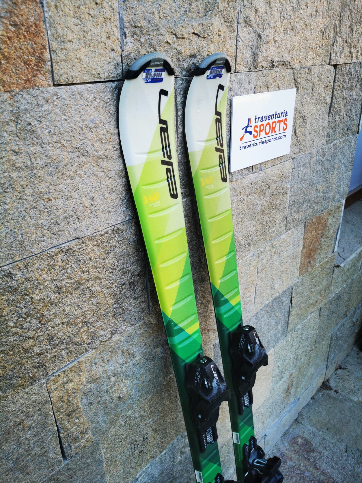 Elan Explore Pro QS 140cm  Ski + Elan EL 7.5 Bindings Adventure Winter Sport