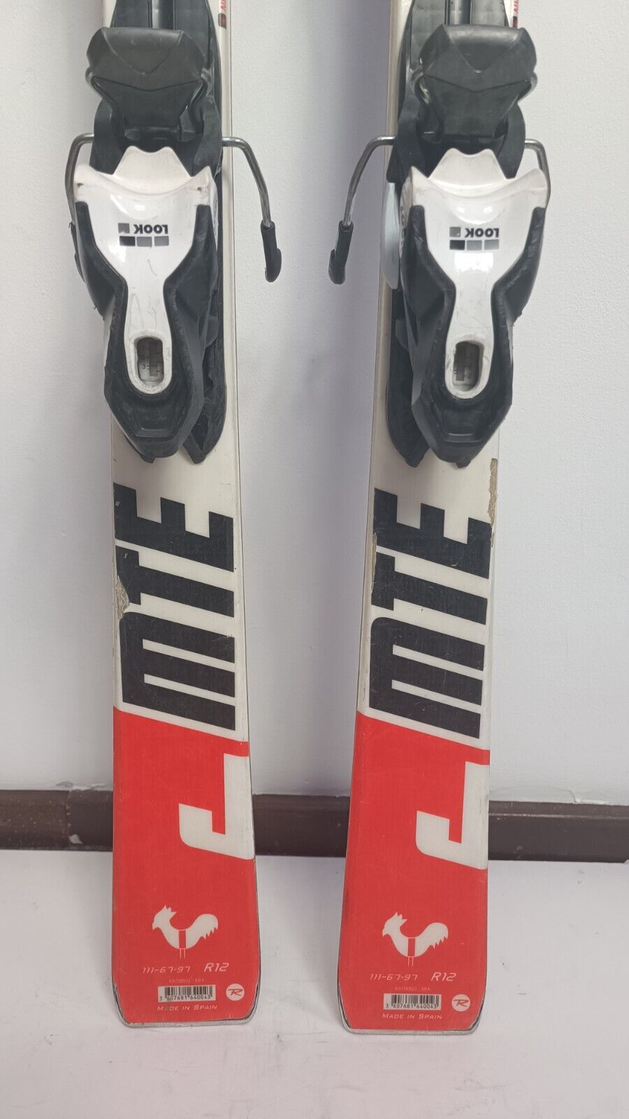 Rossignol Hero J MultiEvent 150cm Ski + Look 7 Bindings Winter Adventure Winter