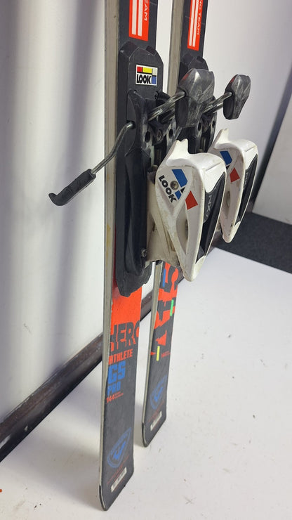 Rossignol Hero Athlete GS Pro 144 cm Ski + Look NX 7 Bindings Winter Sport Snow