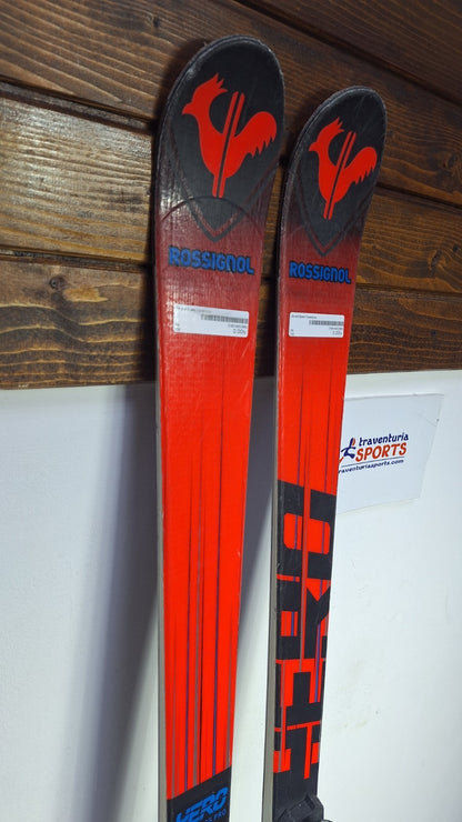 Rossignol Hero Athlete GS Pro 158 cm Ski + Look 10 Bindung Wintersport