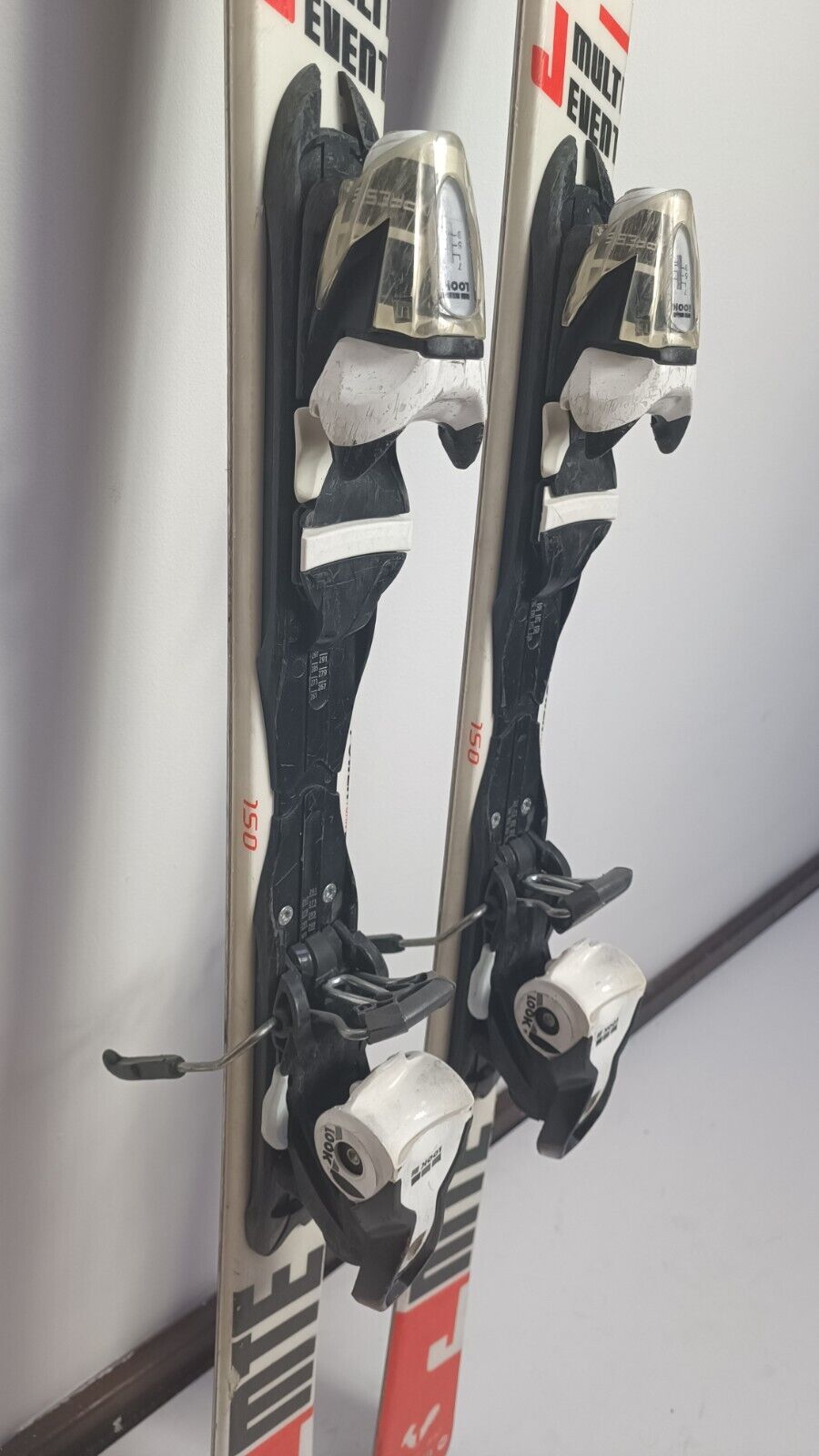 Rossignol Hero J MultiEvent 150cm Ski + Look 7 Bindings Winter Adventure Winter