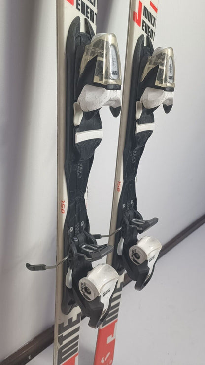 Rossignol Hero J MultiEvent 150cm Ski + Look 7 Bindings Winter Adventure Winter