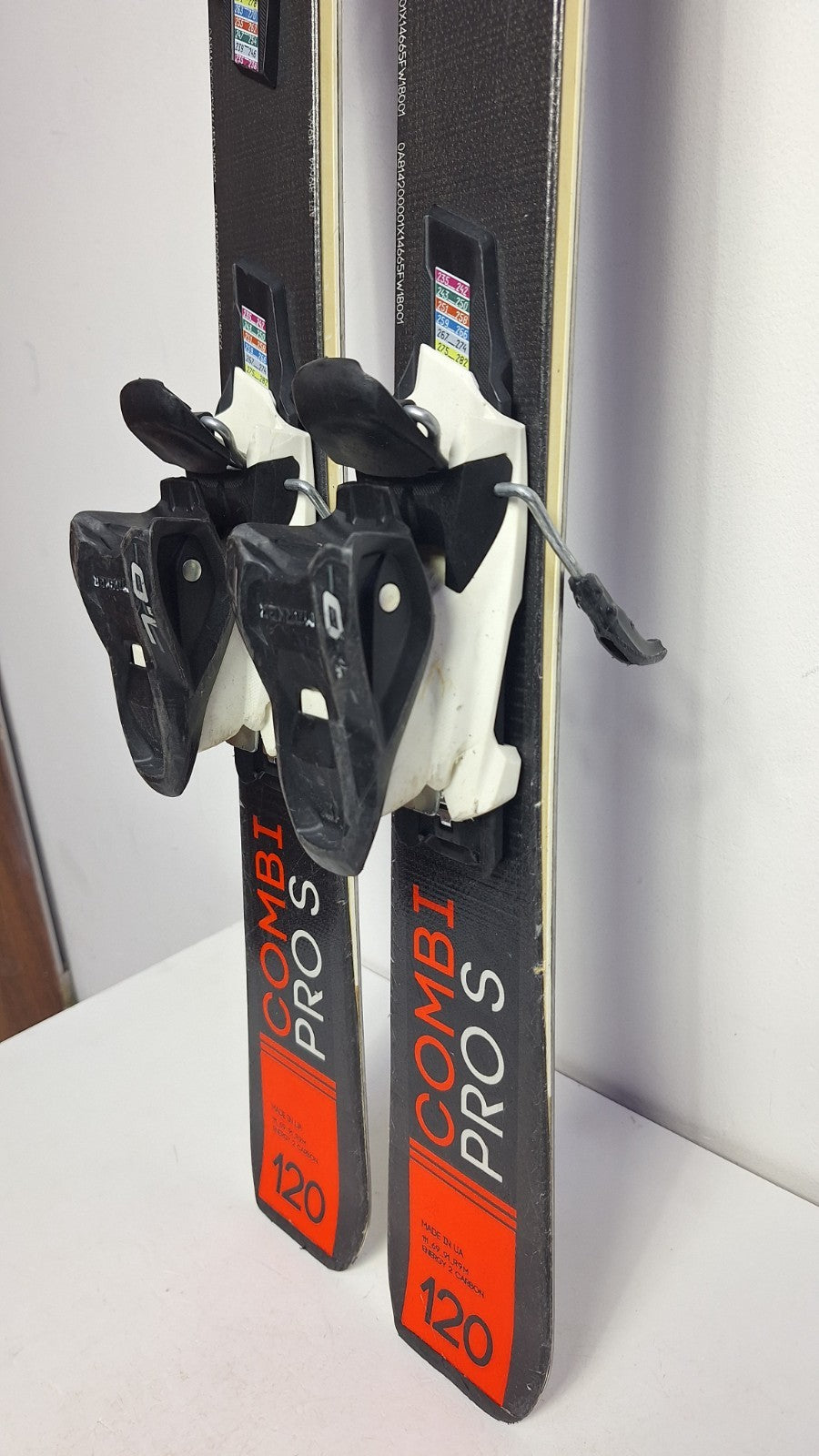 Nordica Combi Pro S 120  120cm Skis + Marker 7  Bindings Winter Sport Snow