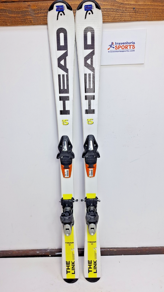 HEAD The Link R 140 cm Ski + Tyrolia BYS 10 Bindungen Wintersport Schneespaß