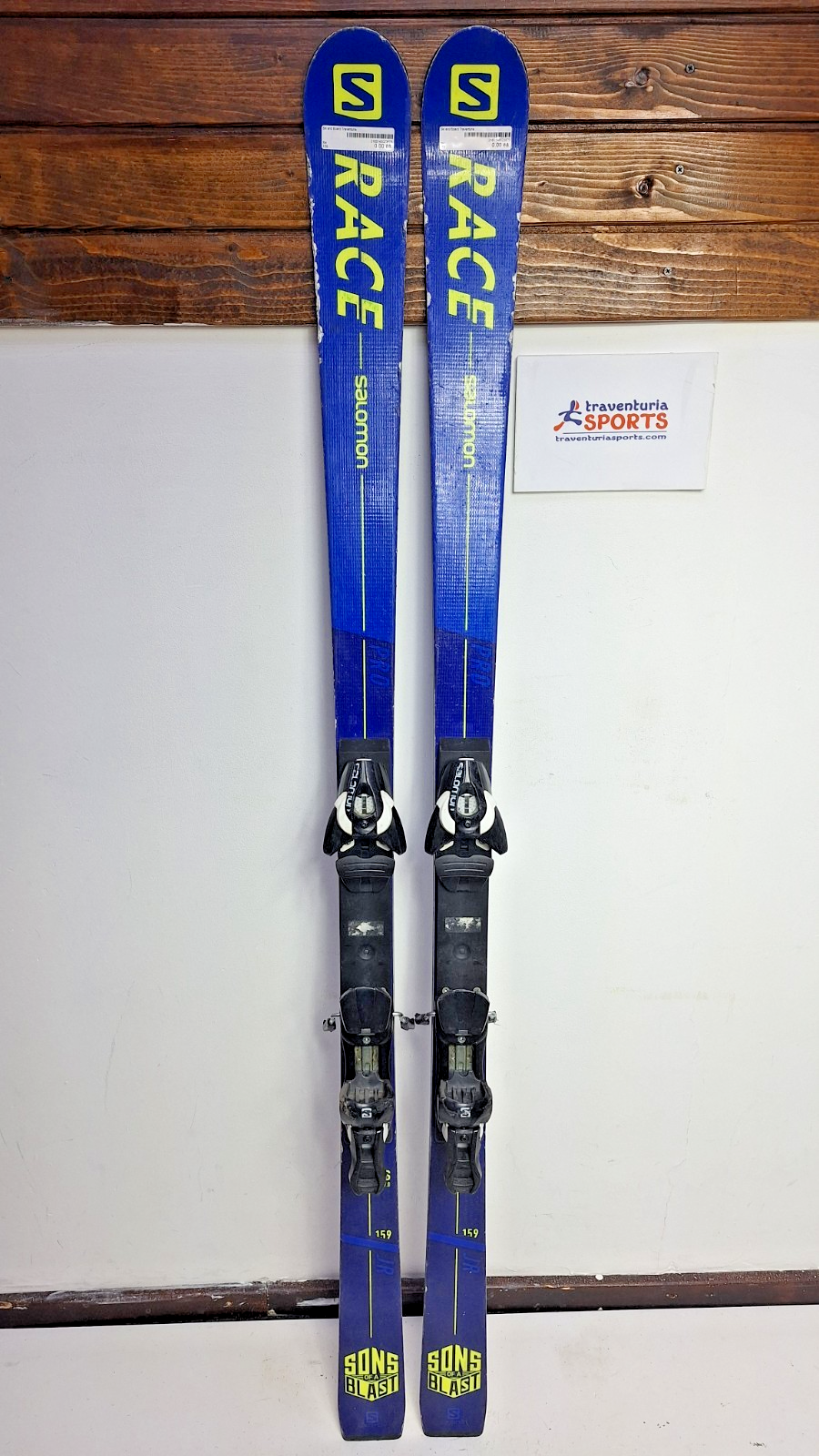 Salomon SRace Shot/Blast GS 159 cm Ski + Salomon 10 Bindings "Sons of a Blast"