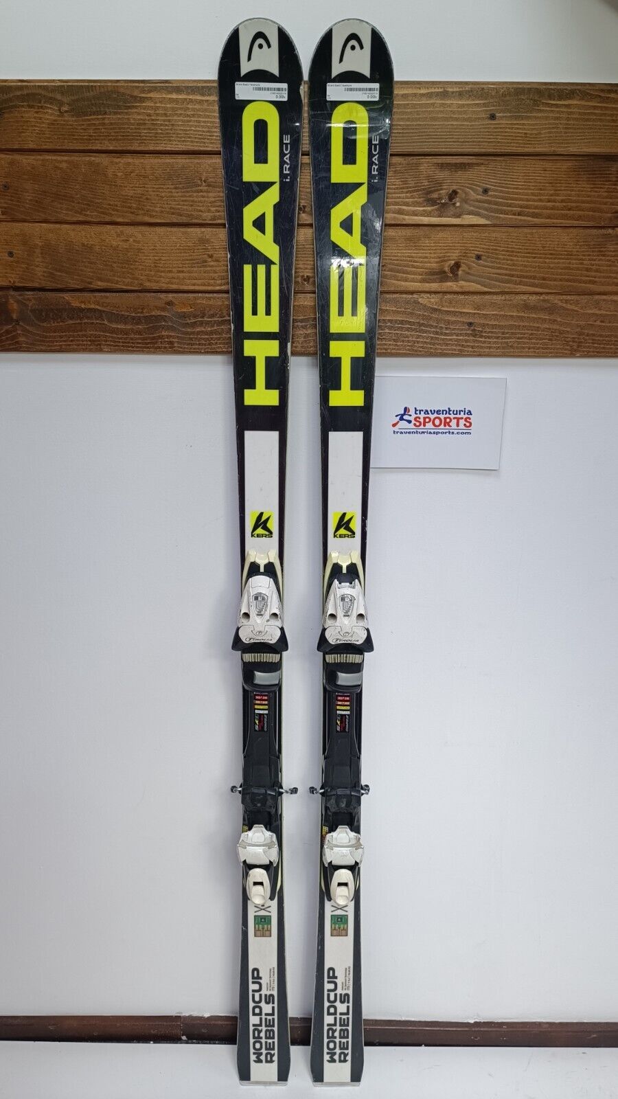 HEAD WC Rebels i.Race 175cm Ski + Tyrolia 13 Bindings Winter Sport