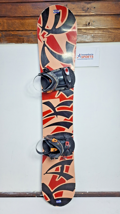 Heli Kamikaze 157 cm Snowboard + HEAD Rental L  Bindings Winter Snow Adventure