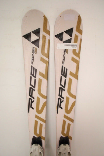 Fischer RC4 Race 130 cm Ski + Fischer FJ 7.5 Bindungen Winter Sport Snow CBS