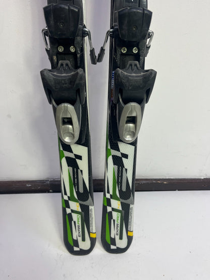 Sci Elan Exar Pro 140 cm + attacchi Elan ESP 7.5 Sport Neve Inverno Divertimento Avventura