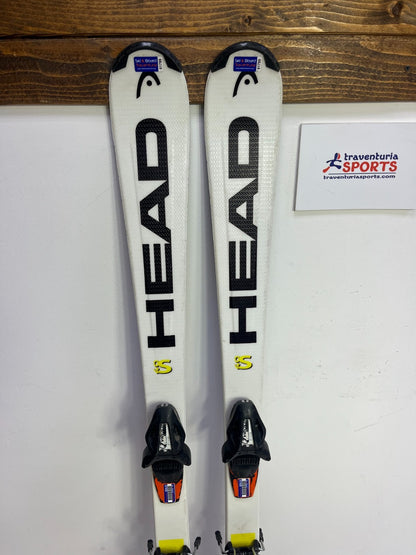 Ski HEAD The Link R 140 cm + fixations Tyrolia BYS 10, plaisir des sports d'hiver sur neige