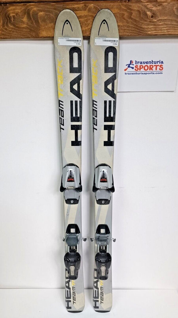 HEAD Team Track 110 cm Ski + Marker 4.5 Bindings Winter Sport Snow Outdoor Fun