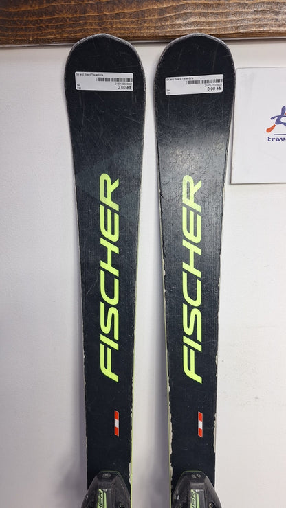 Fischer RC4 WC FIS 135 cm Ski + Fischer 9 Bindung Wintersport Schnee
