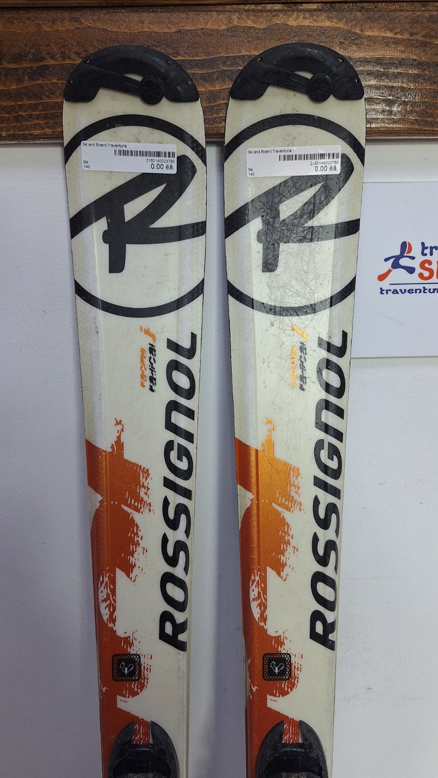 Rossignol Radical 140 cm Ski + Rossignol 7 Bindings Winter Sport Snow