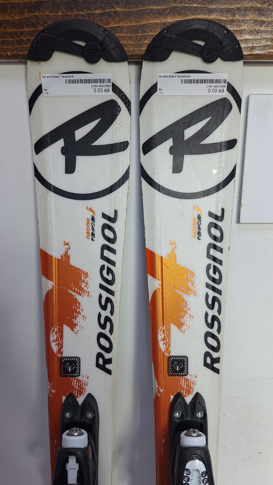 Rossignol Radical 110 cm Ski + Rossignol 4.5 Bindings Winter Sport Snow