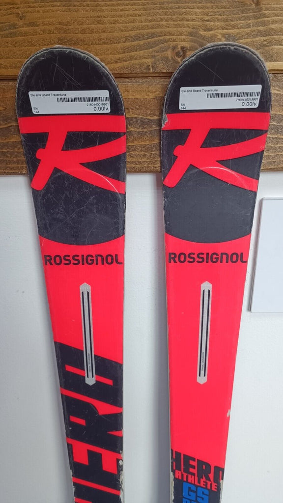 Rossignol Hero FIS GS Pro 144 cm Ski + Look 10 Bindings Winter Fun