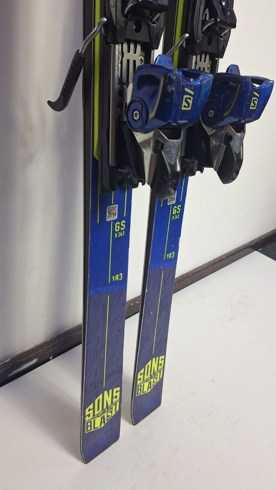 Sci Salomon S/Race Pro 24 GS Race 183 cm + Attacchi Salomon X16 LAB Sport Invernali