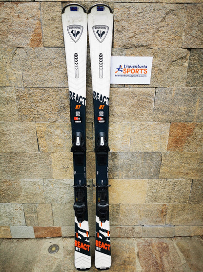 Rossignol REACT RT 156cm  Ski + Elan 10 Bindings Winter Sport Fun