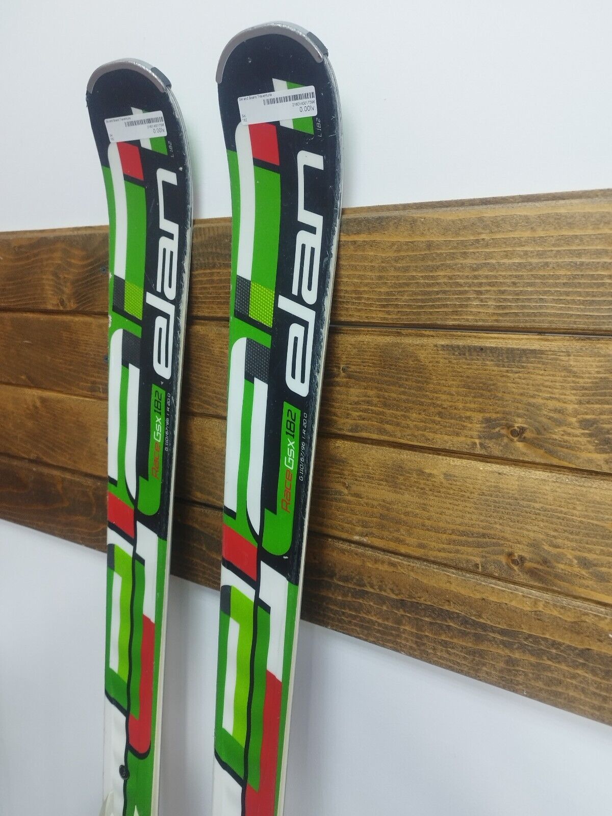 Ski Elan GSX 182 cm + fixations Elan EL 14 Hiver Loisirs Neige Aventure Sport