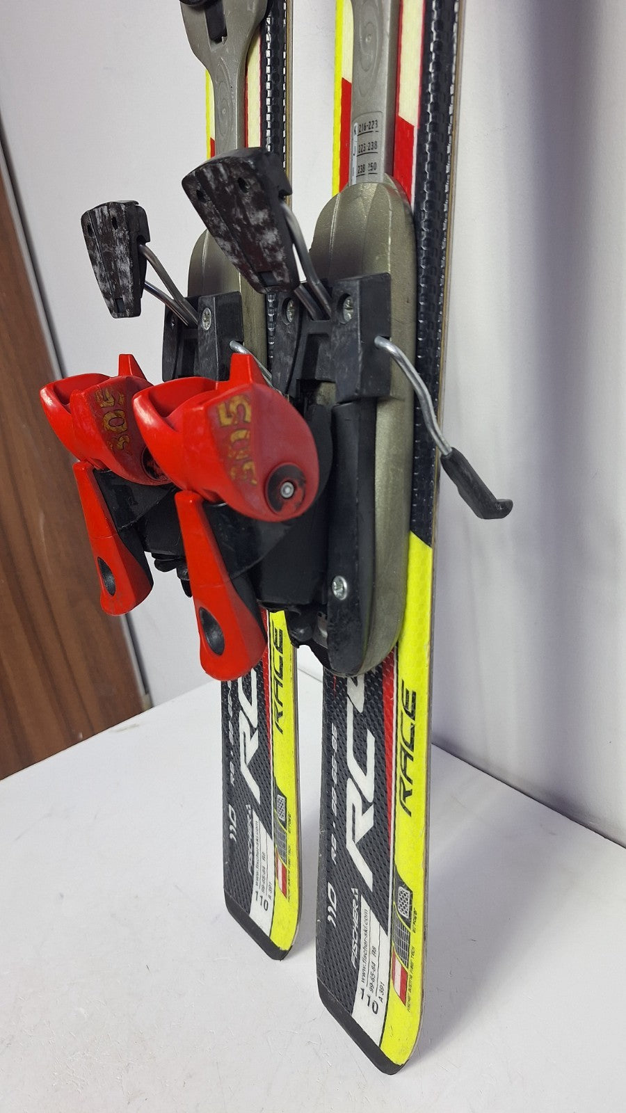 Fischer RC4 Race 110 cm Ski + Salomon 4.5 Bindings Fun Snow Winter Sport