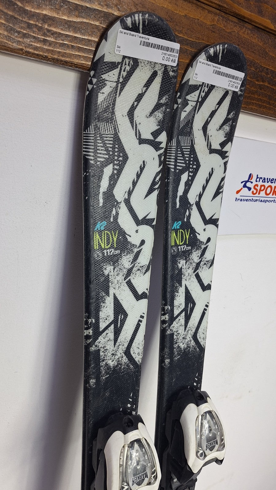 K2 Indy 112cm Ski + Marker 4.5 Bindings Winter Sport