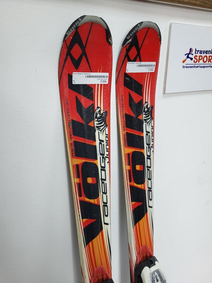 Völkl Racetiger GS R JR 130 cm Ski + Marker 4.5 Bindings Winter Sport Snow Fun