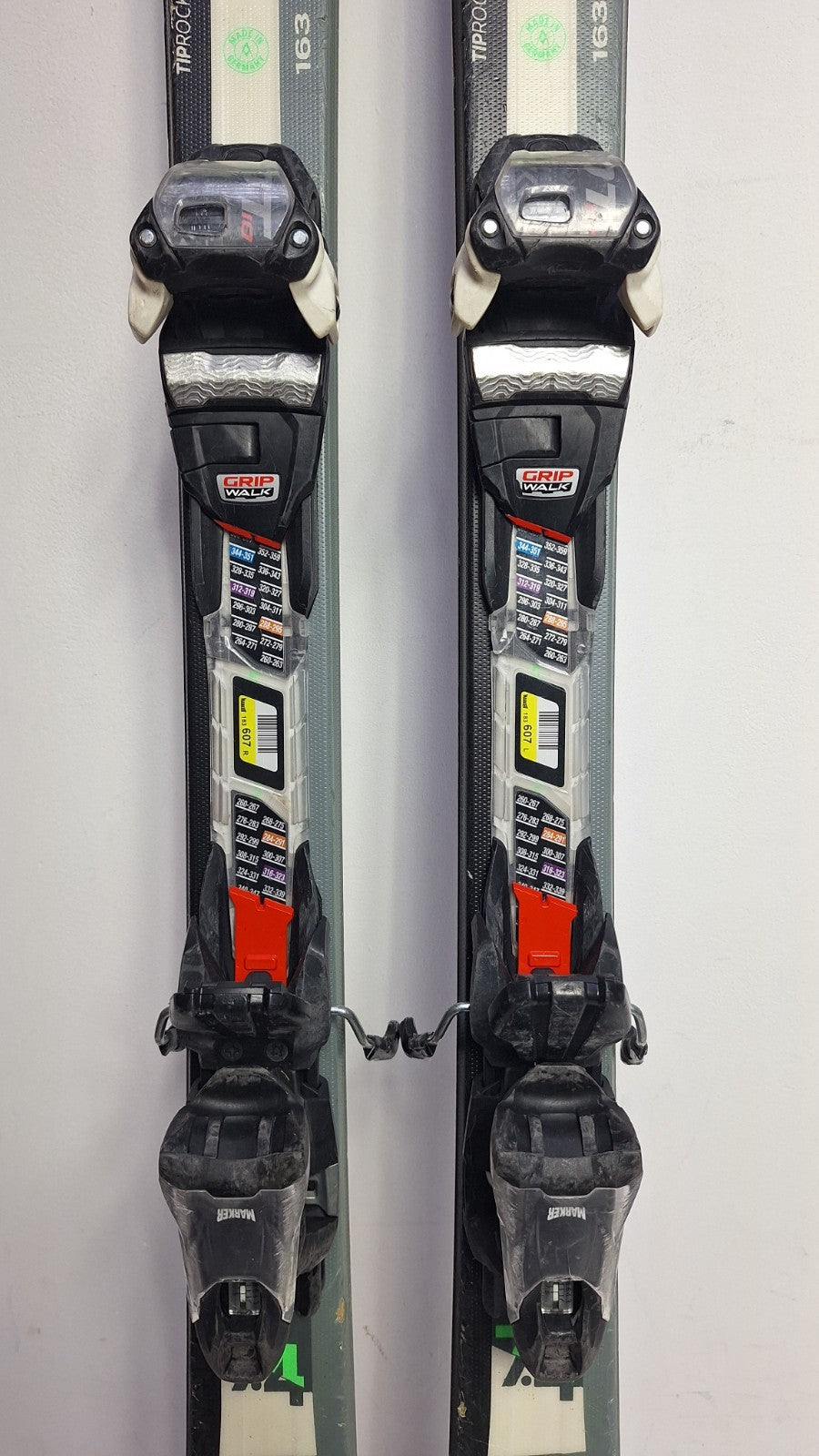 Volkl RTM 7.5 163 cm Ski + Marker 10 Bindings Fun Snow Winter Sport Piste