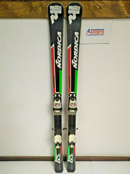 Nordica Dobermann GS J WC 142 cm Sci + Attacchi Marker Race 10 Sport Divertimento Invernale