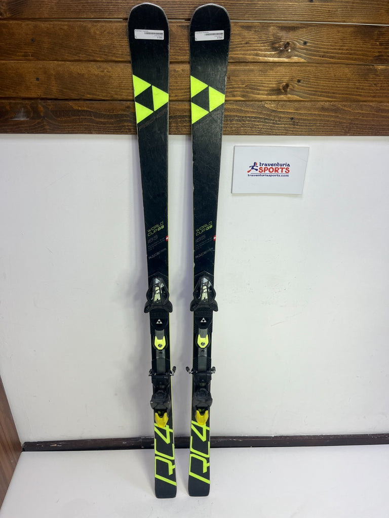 Fischer RC4 GS FIS 165cm Ski + Fischer 11 Bindings Winter Fun Snow Sport