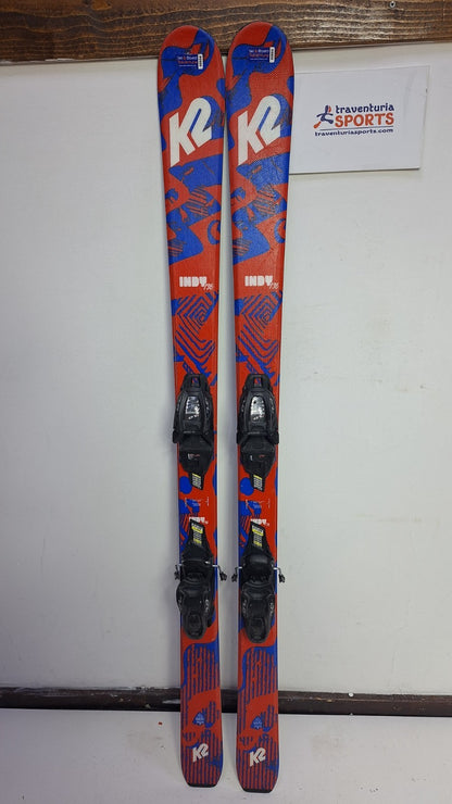 K2 Indy 136cm Ski + Marker 4.5 Bindings Winter Sport