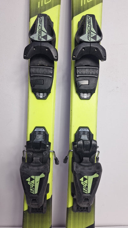 Fischer RC4 Race 120 cm Ski + Fischer FJ 4.5 Bindings Fun Snow Winter Sport