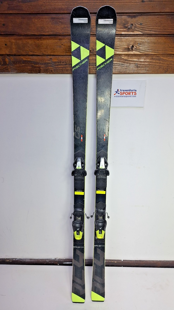 Fischer RC4 WC GS 165 cm Ski + HEAD Evo 9 Bindings Winter Sport  Snow Fun