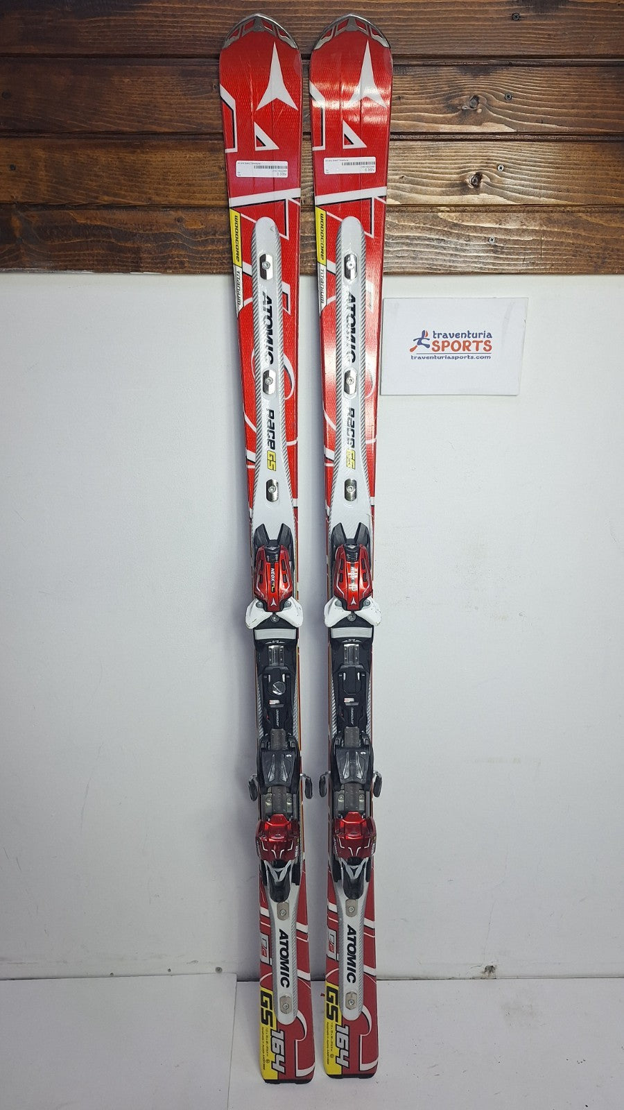 Atomic Race GS 164 cm Ski + Atomic 12 Bindings  Winter Sport Fun