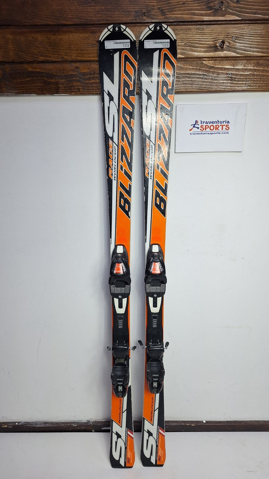 Blizzard Race World Cup SL 150 cm Ski + Marker 10 Bindings Winter Sport Snow