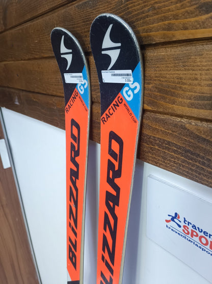 Ski Blizzard Racing GS World Cup 156 cm + fixations Marker 10, hiver, neige et sport