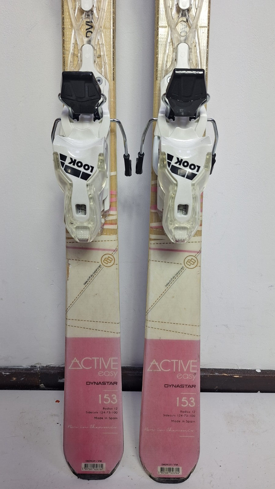 Dynastar  Easy Active 153cm Ski + NEW LOOK 10 Bindings Fun Snow Winter Sport