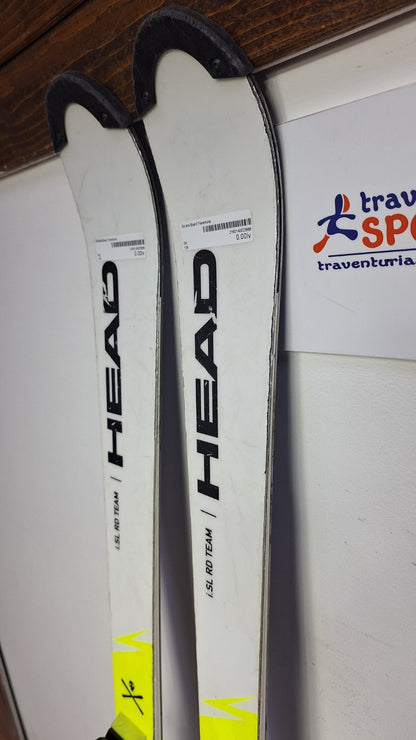 HEAD WC Rebels i.SL RD Team 138cm Ski + Fischer 7.5 Bindings Winter Sport