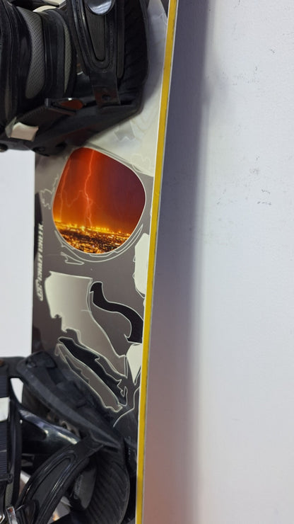 Crazy Creek Rave 152 cm + attacchi Speedfit L per avventure sulla neve invernale