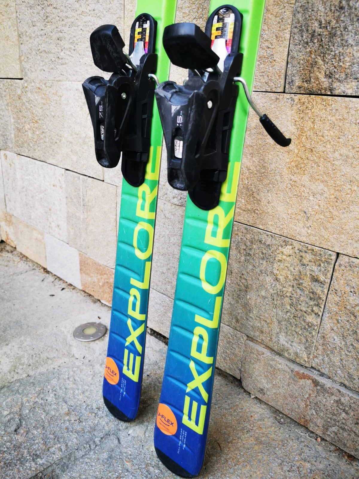 Elan Explore Pro 150cm  Ski + Elan 7.5 Bindings Adventure Winter Sport