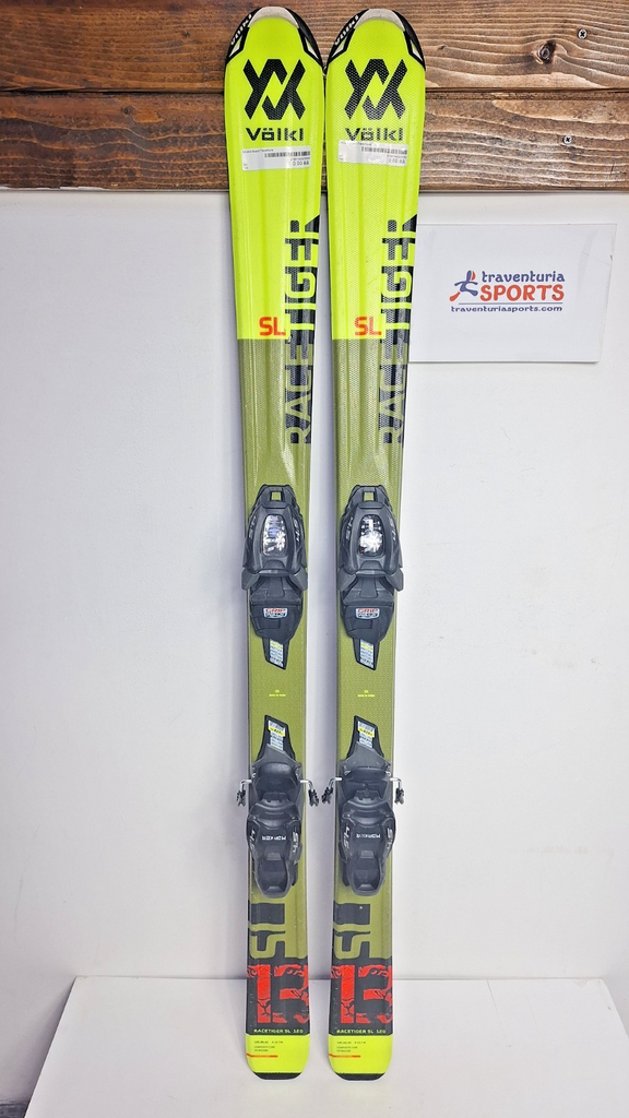 Völkl Racetiger 13 SL 120 cm Ski + Marker 4.5 Bindings Winter Sport Snow Fun