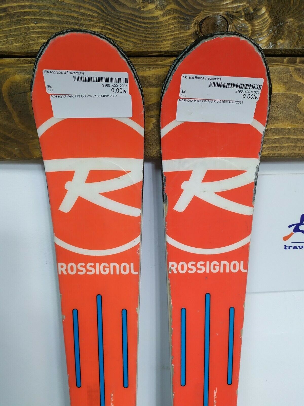 Sci Rossignol Hero FIS GS Pro 144 cm + attacchi Look NX 10 Winter Fun Snow CBS