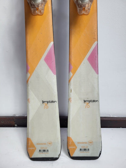 Rossignol Temptation 75 152cm Ski + Look 10 Bindings Winter Adventure Winter