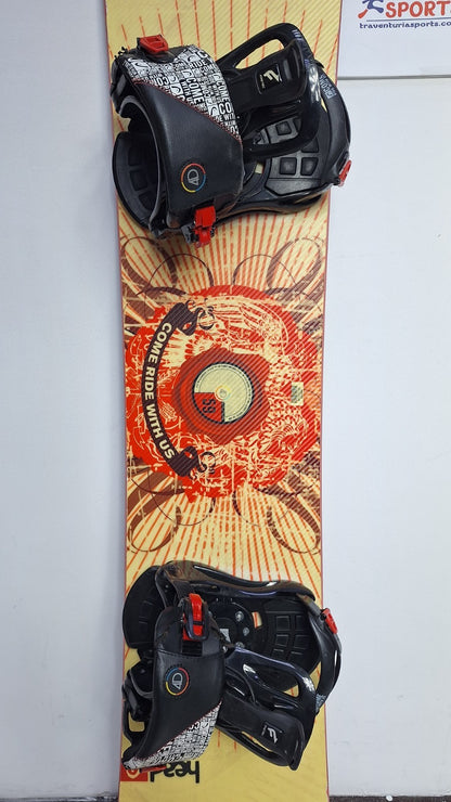 Snowboard HEAD Rocka 4D 159 cm + Attacchi HEAD M Sport Invernali Divertimento