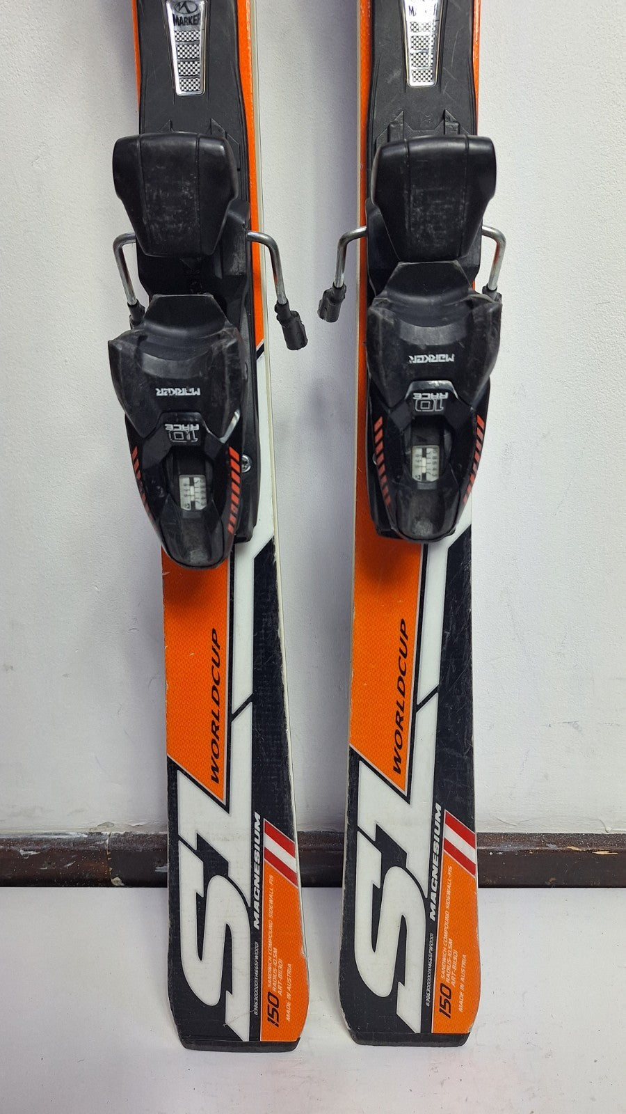 Blizzard Race World Cup SL 150 cm Ski + Marker 10 Bindings Winter Sport Snow