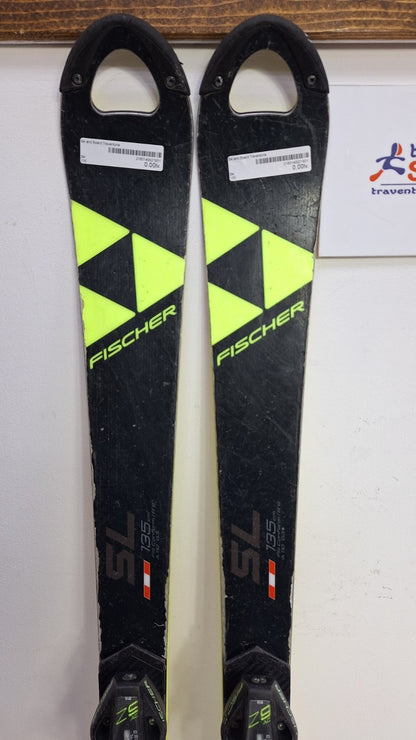 Ski Fischer RC4 SL FIS 135 cm + fixations Fischer Z9 Sports d'hiver Descente Plaisir