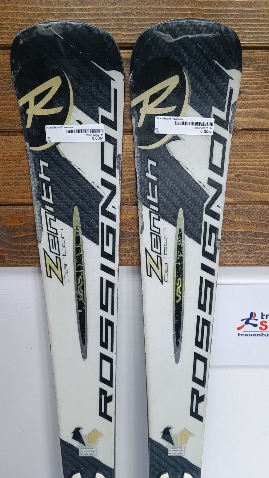 Rossignol Zenith 76 162 cm Ski + Rossignol 12 Bindungen Wintersport-Spaß-Ski