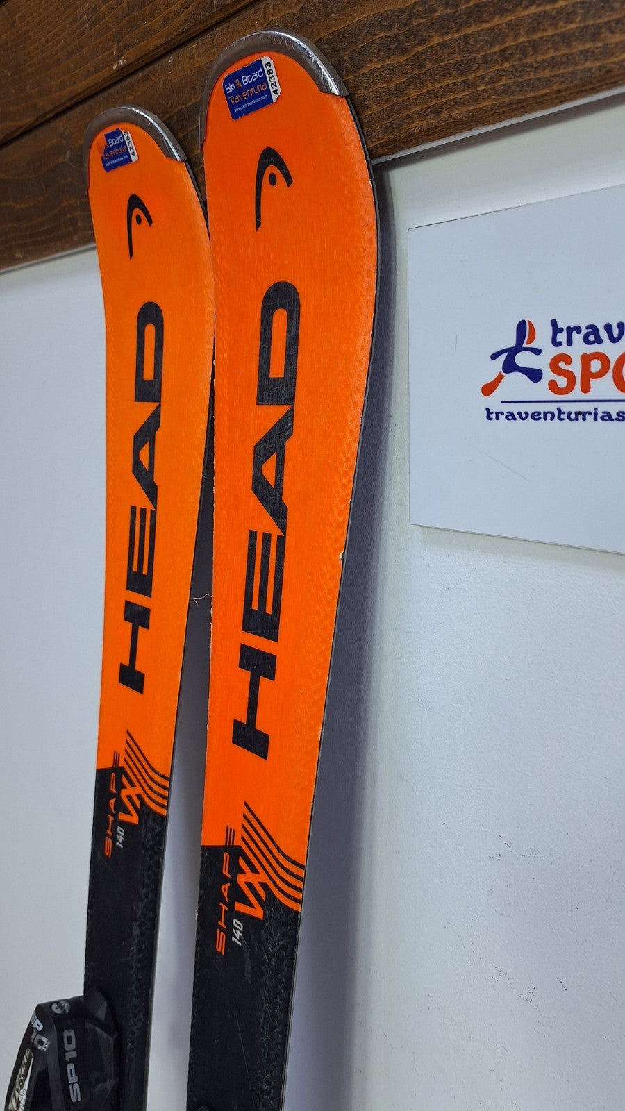 Sci HEAD Shape VX 140cm + attacchi Tyrolia SP 10 Sport invernali Divertimento sulla neve