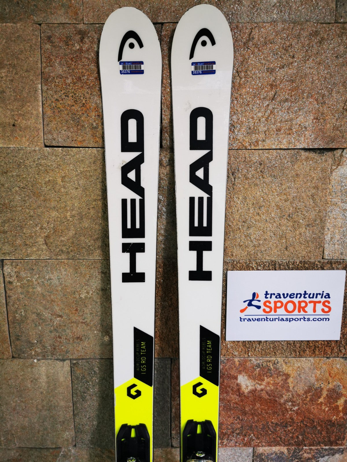 HEAD WC Rebels 166 cm  Ski + Look 10 Bindings Adventure Winter Sport
