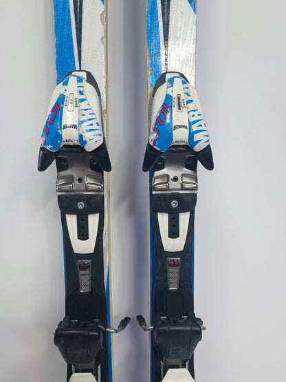 Nordica Dobermann J GS 163 cm Skis + Marker 10 Bindings Winter Fun Snow