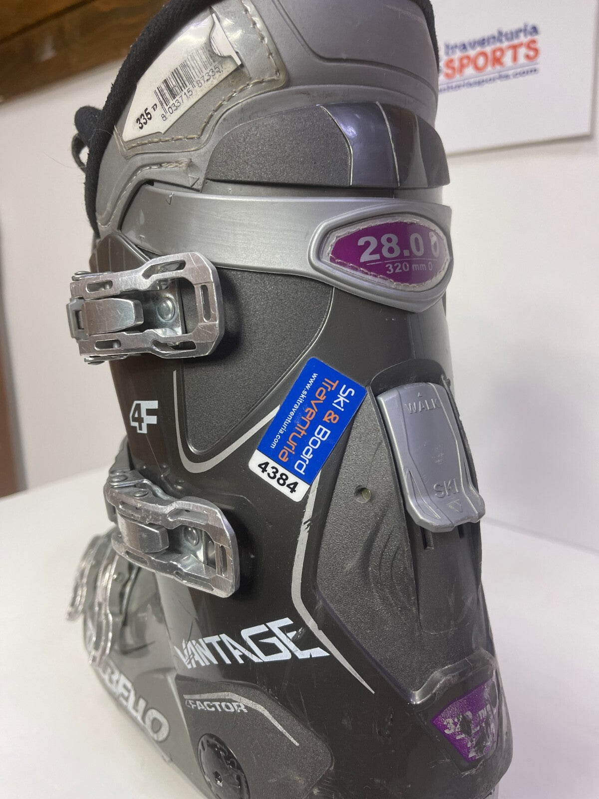 Dalbello RTL Vantage 4F Ski Boots (EU 43 1/2; UK 9 1/4; Mondo 280) Winter Sports