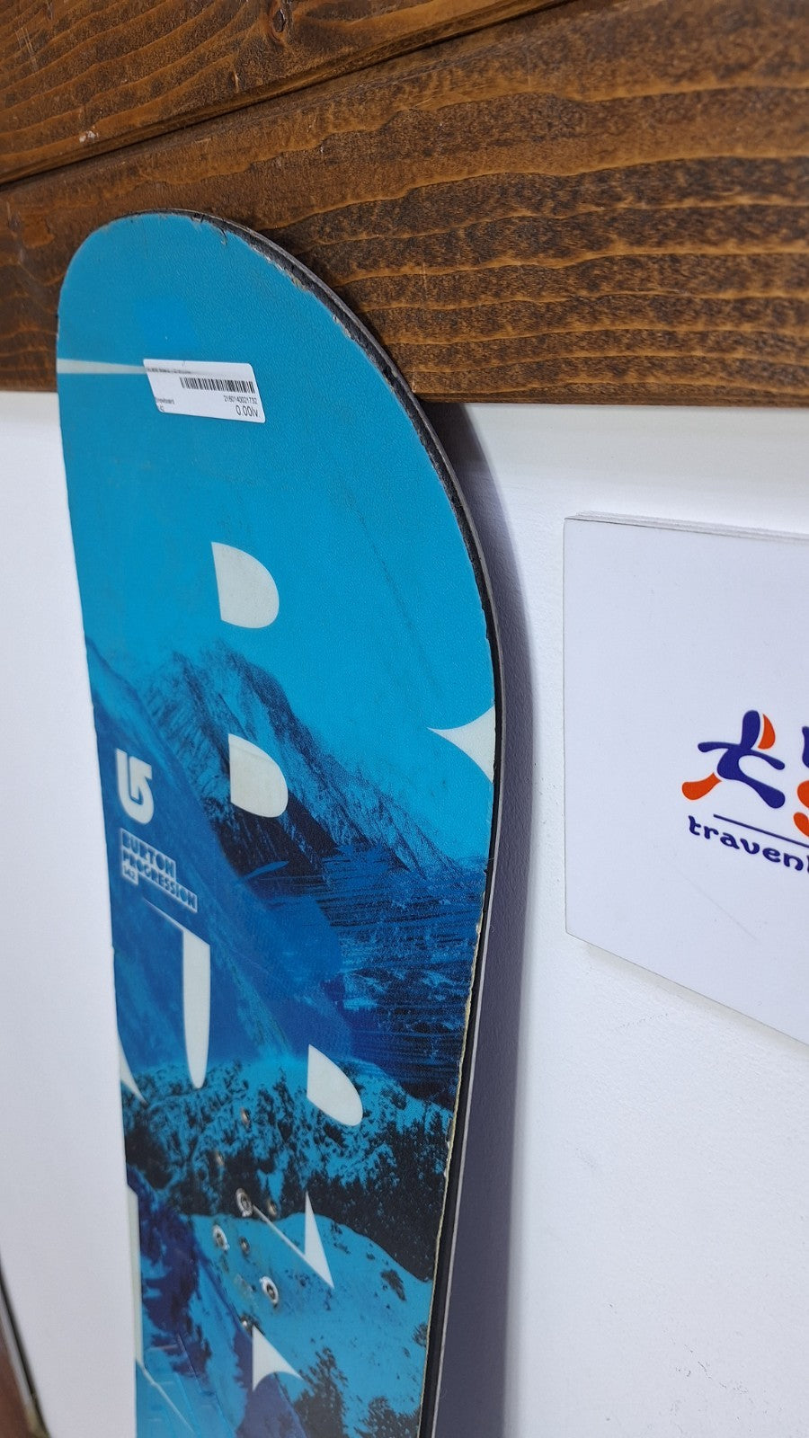 Snowboard Burton Progression 142 cm CBS Sport divertimento invernale All Mountain outdoor